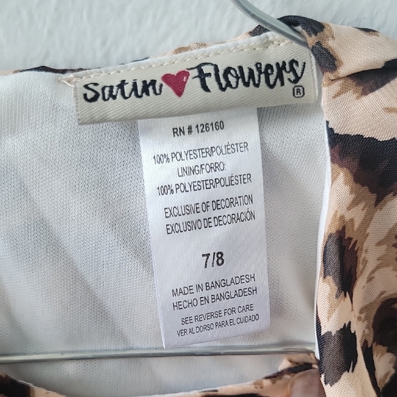 Leopard Print Blouse with Bow Sleeves - Picture 3 of 4